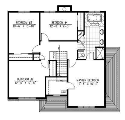 Floorplan 2 for House Plan #1785-00015