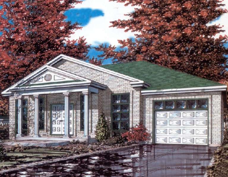 House Plan House Plan #9489 Front Elevation
