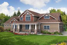Country House Plan #035-00294 Elevation Photo