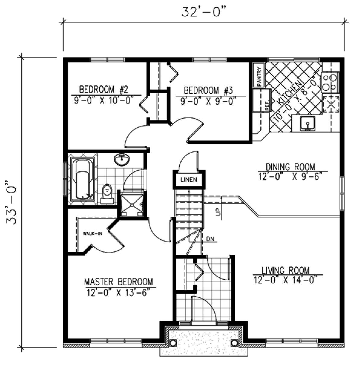 Floorplan 1 for House Plan #1785-00018