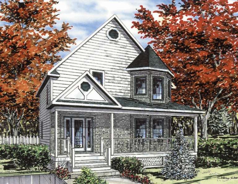 House Plan House Plan #9492 Front Elevation
