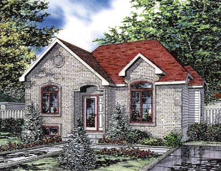 House Plan House Plan #9496 Front Elevation
