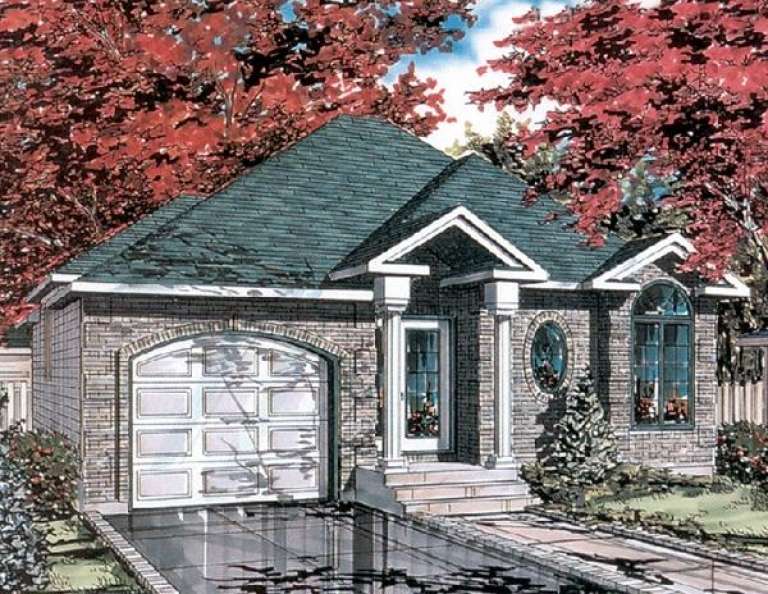 House Plan House Plan #9499 Front Elevation