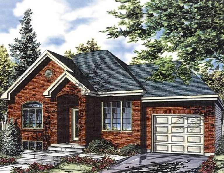 House Plan House Plan #9500 Front Elevation