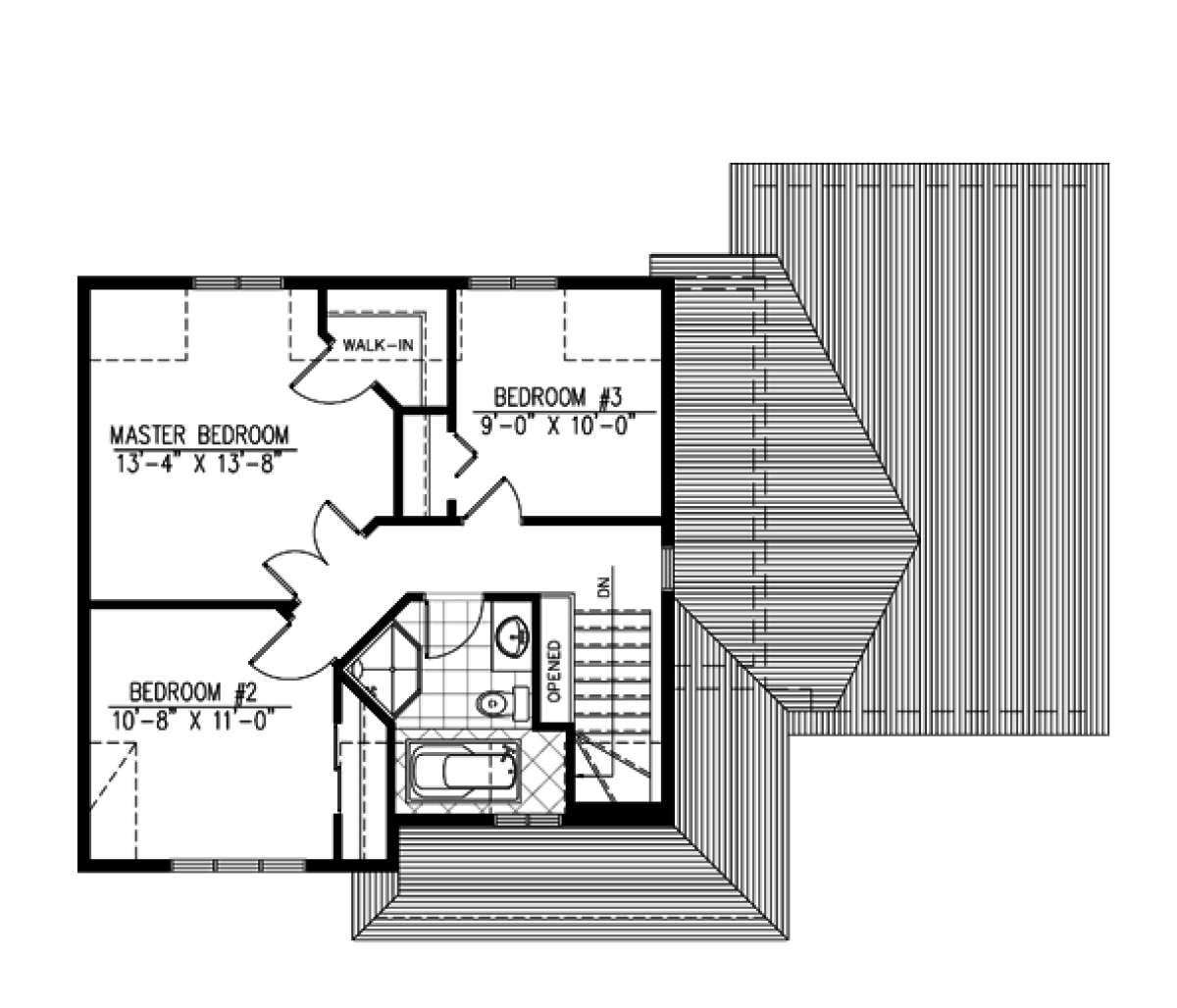 Floorplan 2 for House Plan #1785-00029