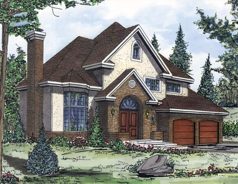 House Plan House Plan #9505 Front Elevation