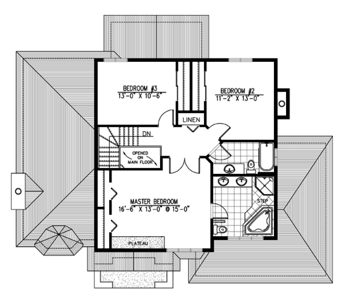 Floorplan 2 for House Plan #1785-00032