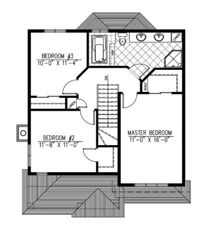 Floorplan 2 for House Plan #1785-00038