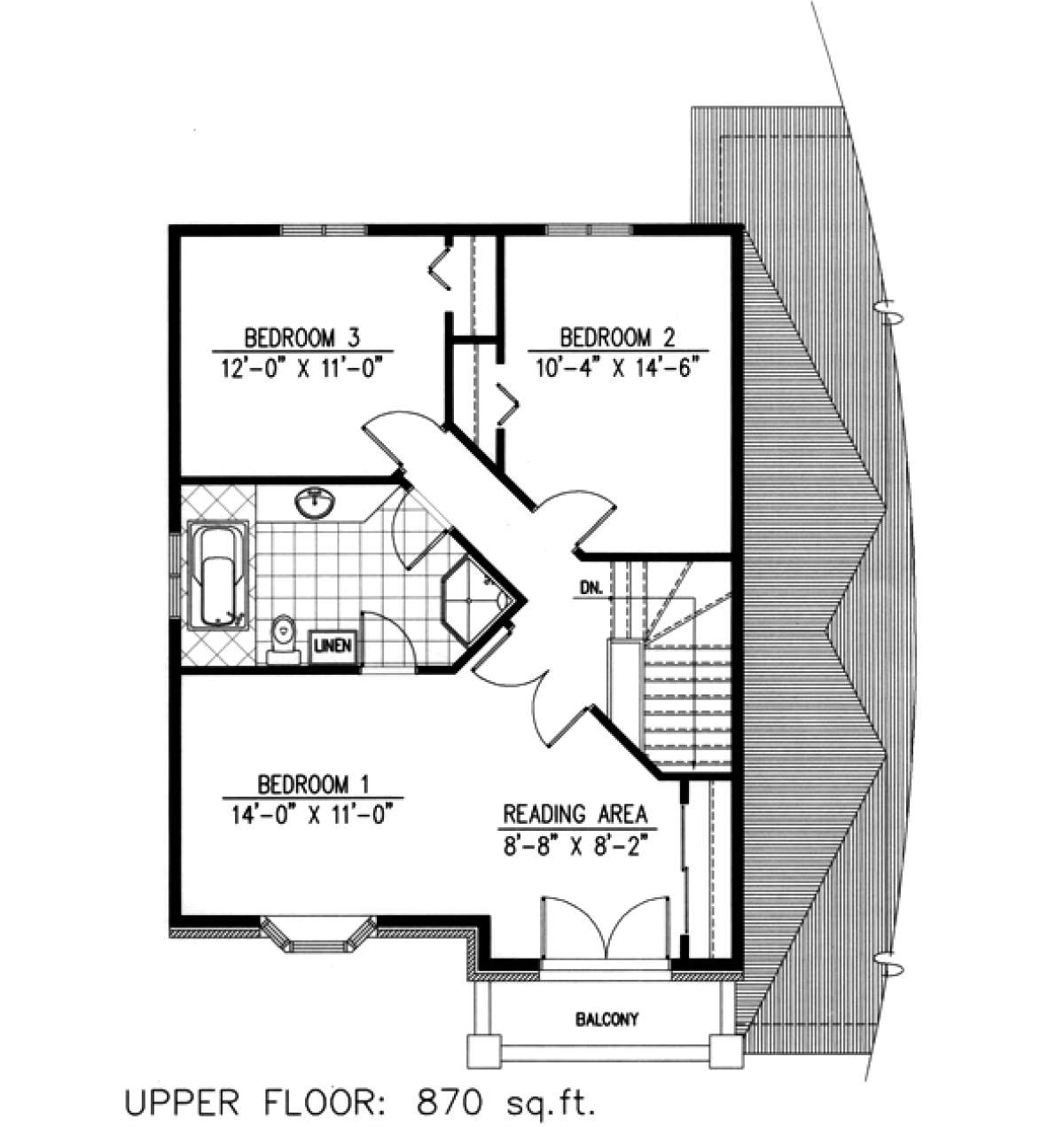 Floorplan 2 for House Plan #1785-00041