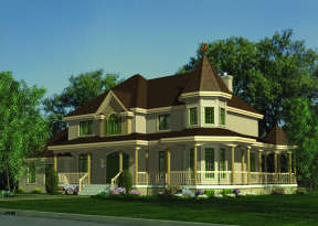Country House Plan #1785-00042 Elevation Photo
