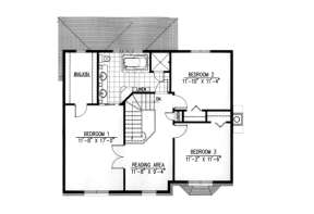 Floorplan 2 for House Plan #1785-00047