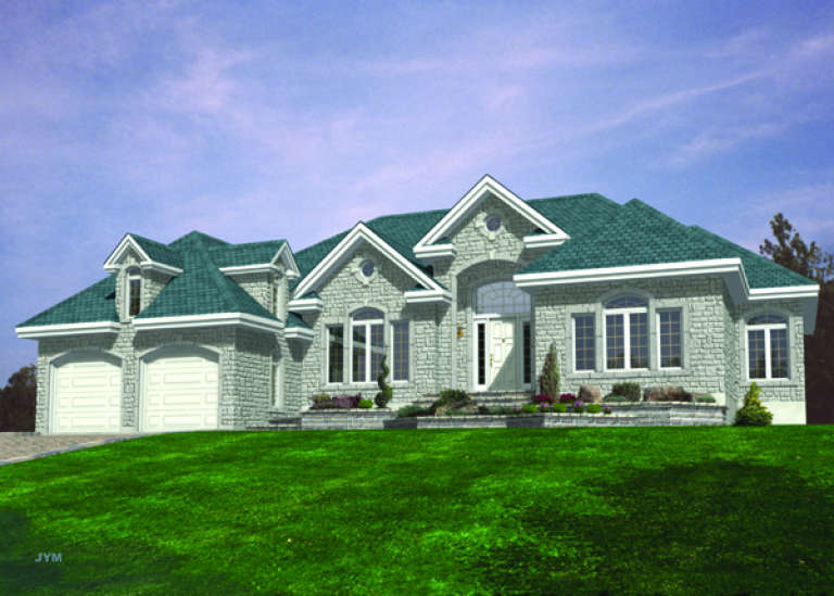 House Plan House Plan #9522 Front Elevation