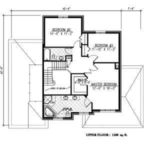 Floorplan 2 for House Plan #1785-00051