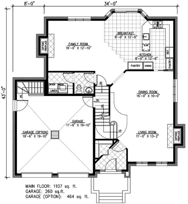 House Plan House Plan #9527 Drawing 1