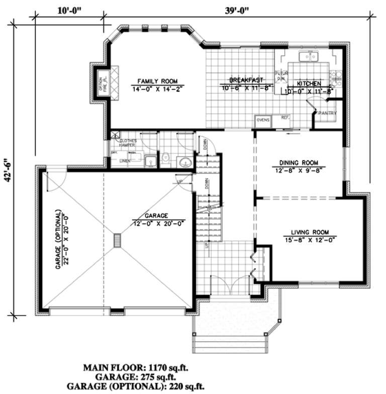 House Plan House Plan #9529 Drawing 1
