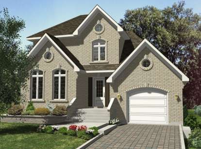 3 Bed, 1 Bath, 1390 Square Foot House Plan - #1785-00057