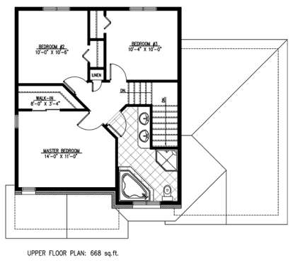 Floorplan 2 for House Plan #1785-00057