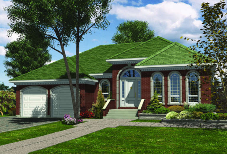 House Plan House Plan #9531 Front Elevation