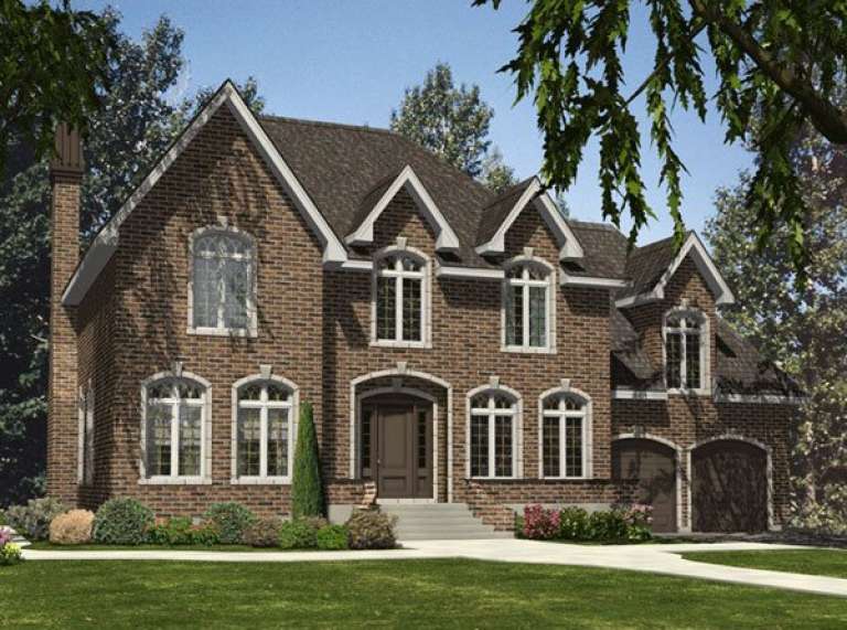 House Plan House Plan #9532 Front Elevation