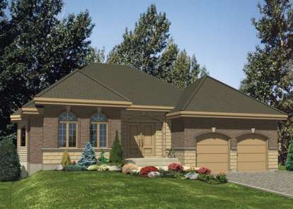 2 Bed, 1 Bath, 1545 Square Foot House Plan - #1785-00060