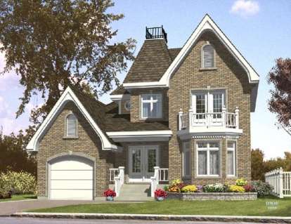 3 Bed, 1 Bath, 1559 Square Foot House Plan - #1785-00065