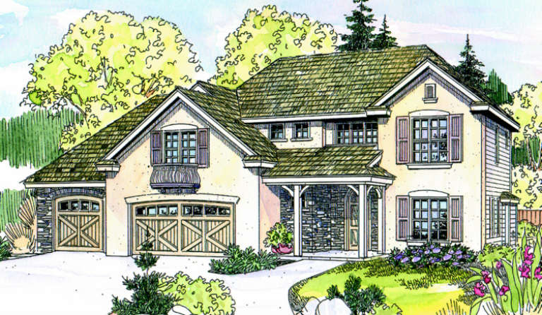House Plan House Plan #954 Front Elevation