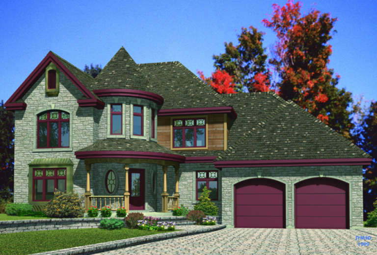 House Plan House Plan #9542 Front Elevation
