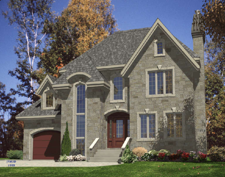House Plan House Plan #9543 Front Elevation