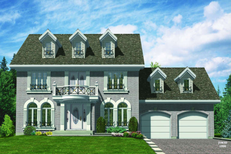 House Plan House Plan #9544 Front Elevation