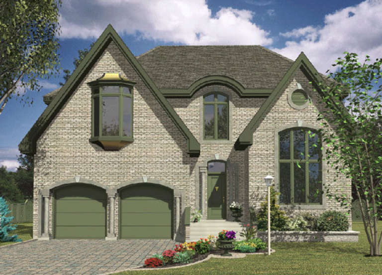 House Plan House Plan #9546 Front Elevation