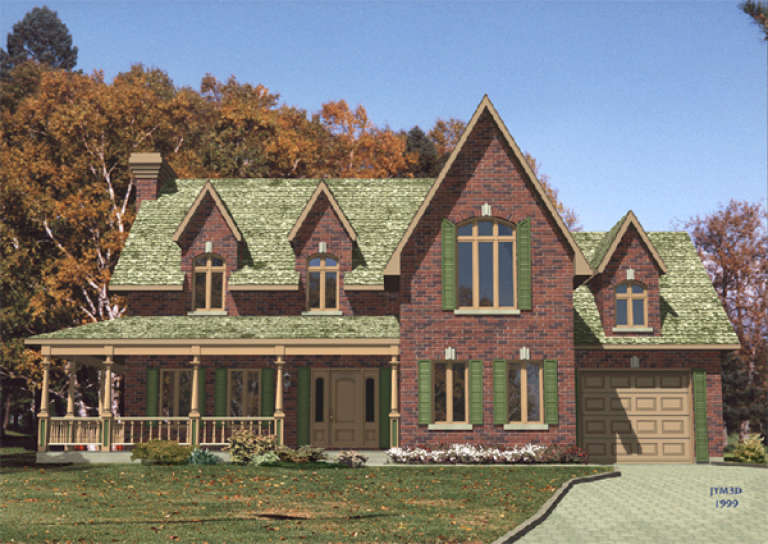 House Plan House Plan #9547 Front Elevation