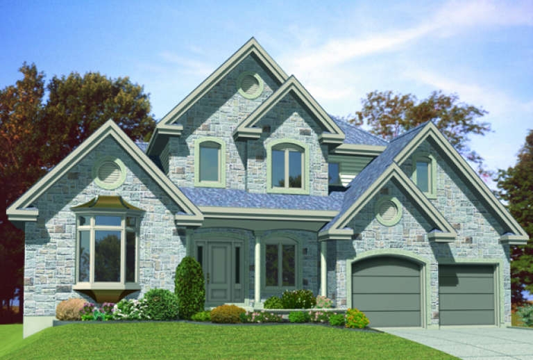 House Plan House Plan #9548 Front Elevation