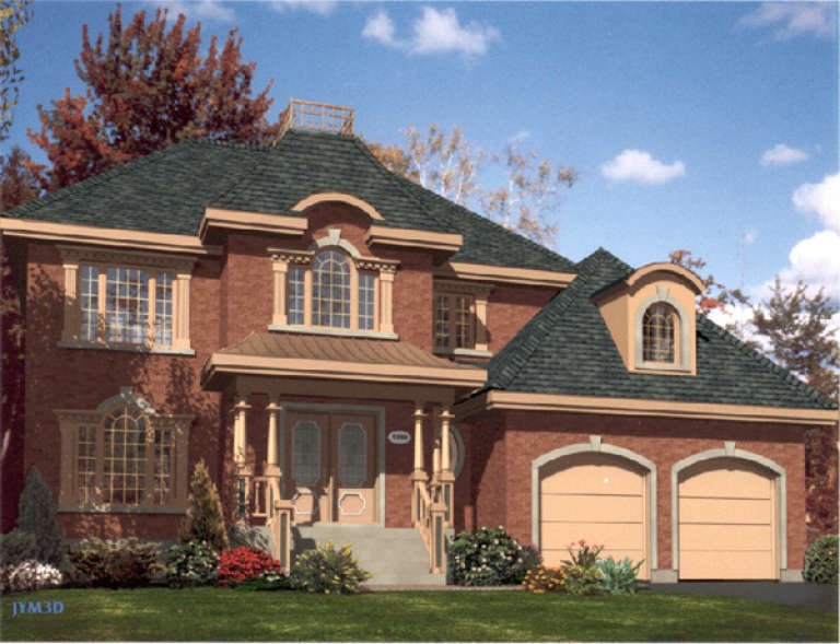 House Plan House Plan #9549 Front Elevation