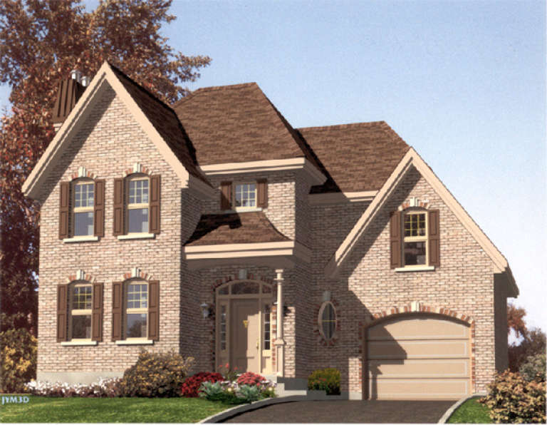 House Plan House Plan #9550 Front Elevation