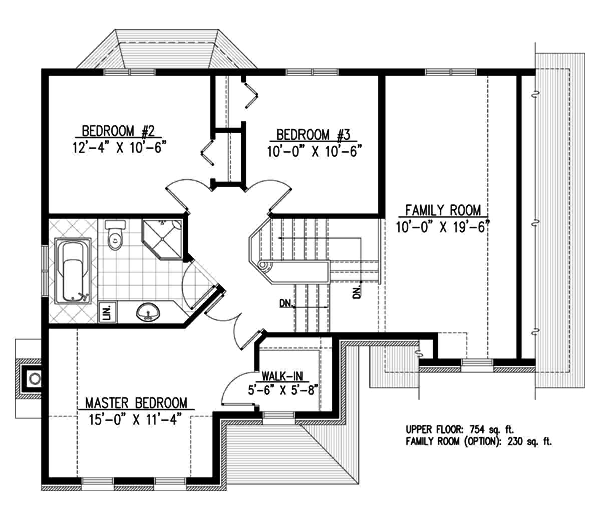 Floorplan 2 for House Plan #1785-00077