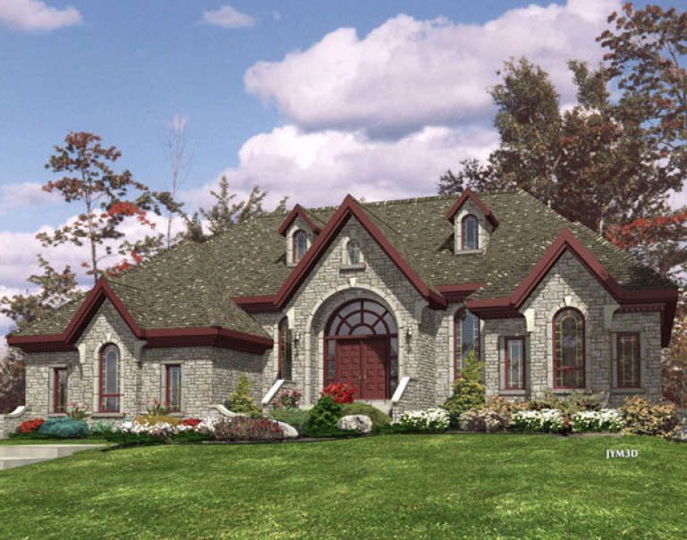 House Plan House Plan #9551 Front Elevation