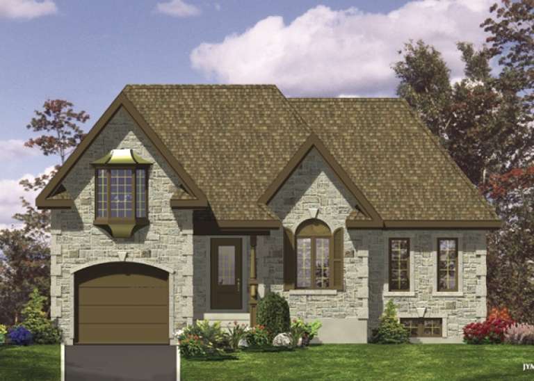 House Plan House Plan #9552 Front Elevation