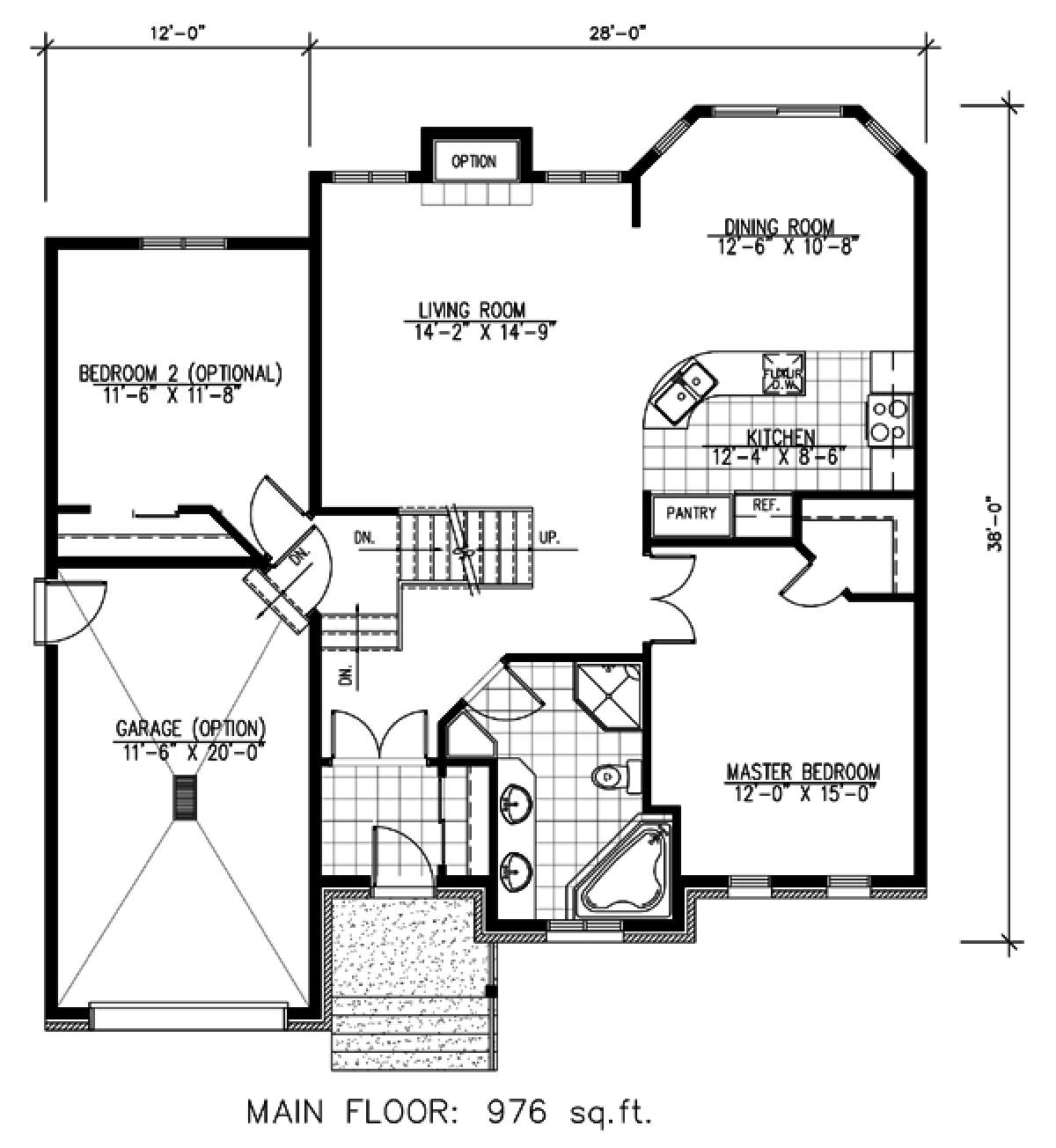 Floorplan 1 for House Plan #1785-00079