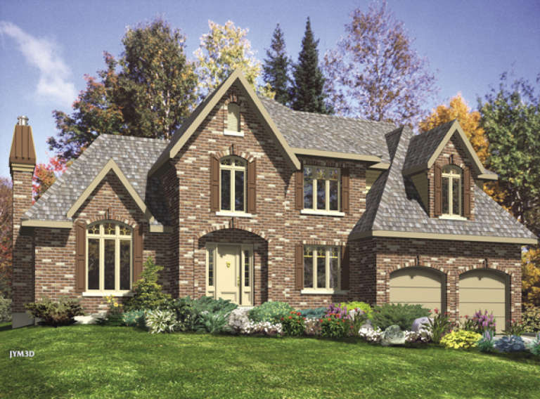 House Plan House Plan #9553 Front Elevation
