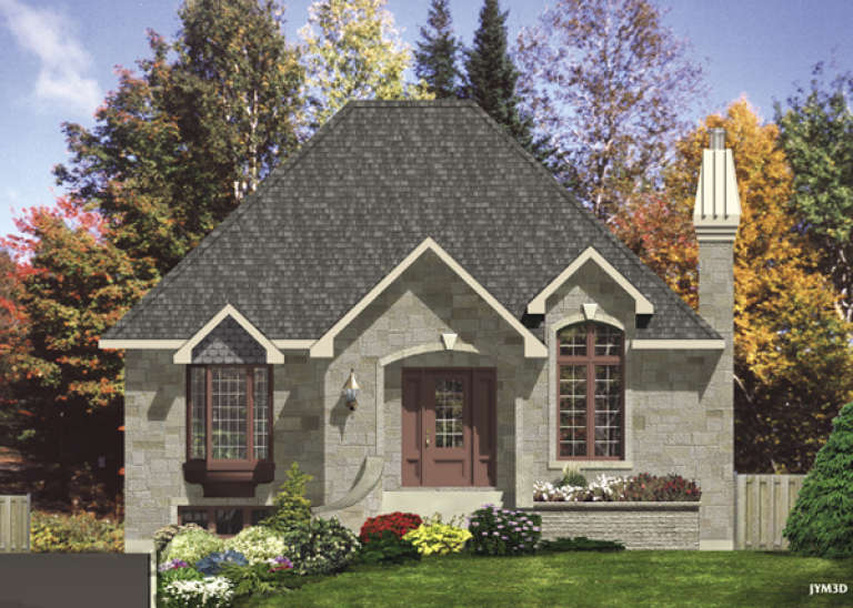 House Plan House Plan #9554 Front Elevation