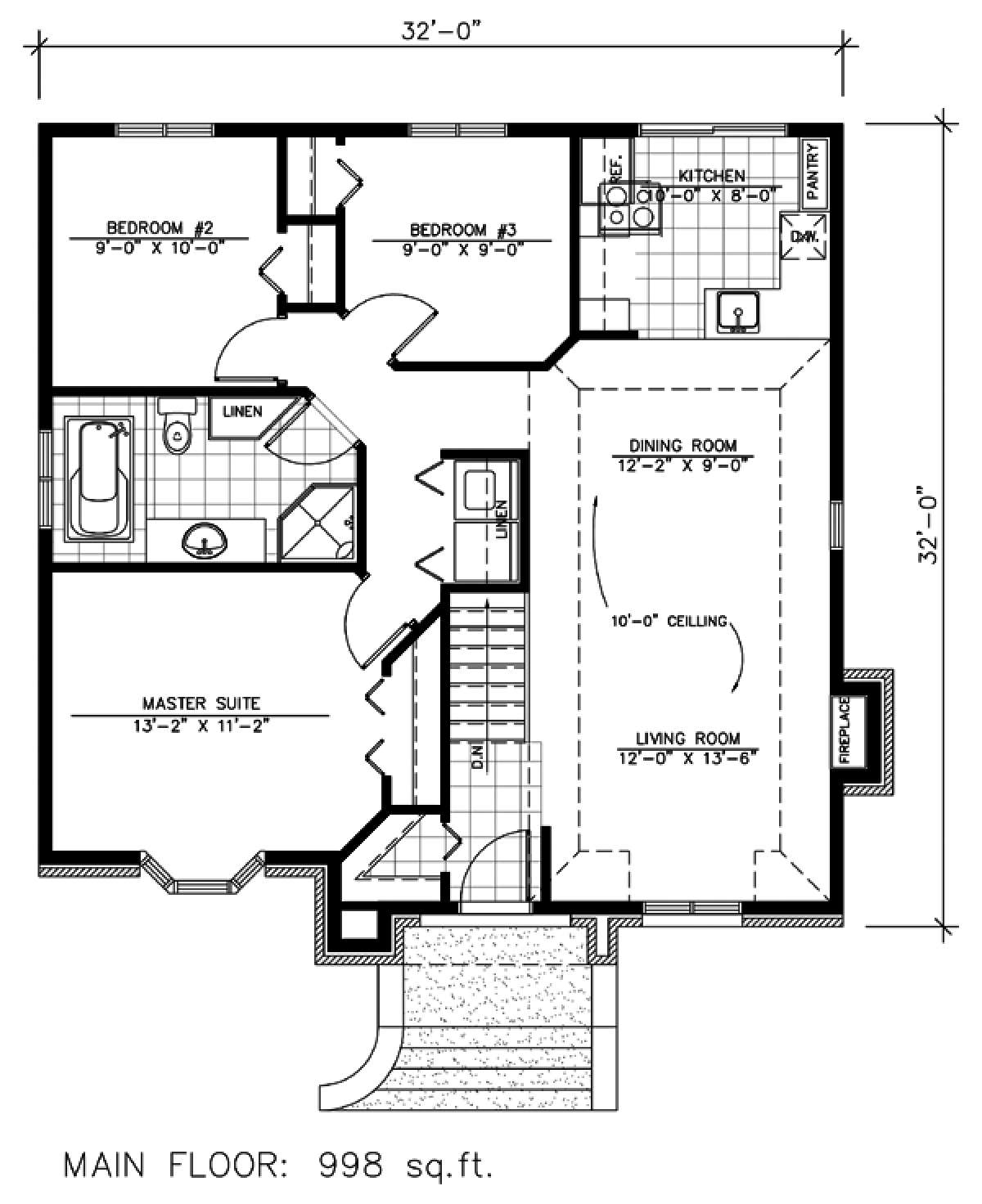 Floorplan 1 for House Plan #1785-00081