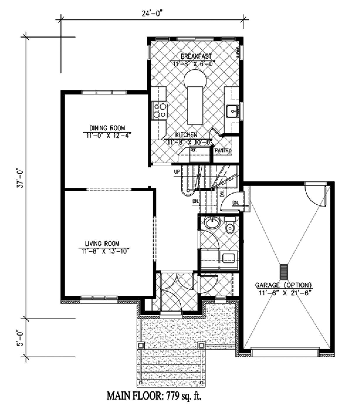 Floorplan 1 for House Plan #1785-00082