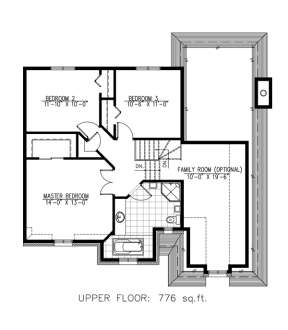 Floorplan 2 for House Plan #1785-00085