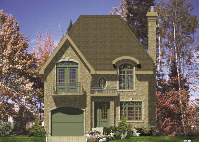 House Plan House Plan #9559 Front Elevation
