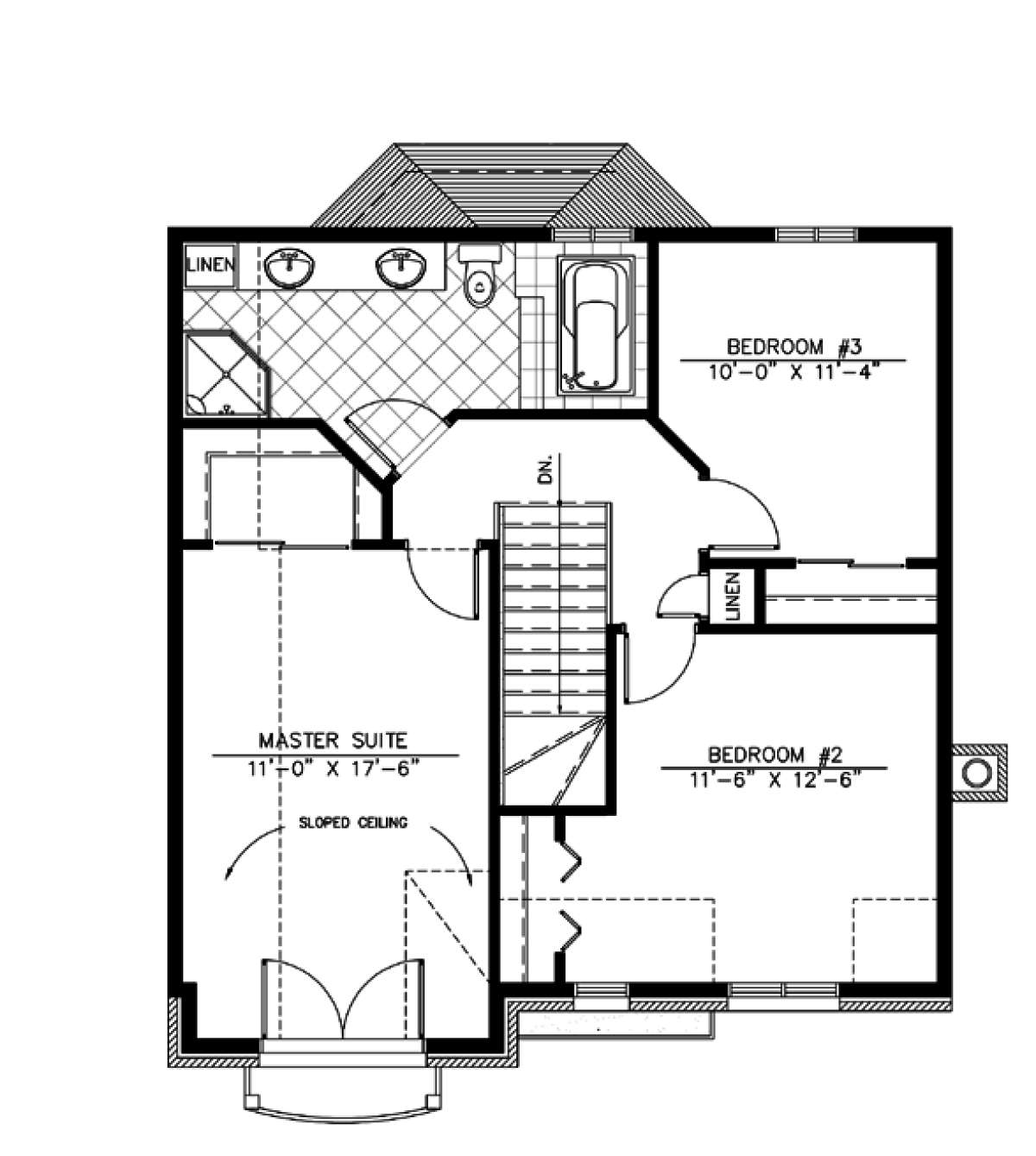 Floorplan 2 for House Plan #1785-00086