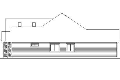 Ranch House Plan #035-00297 Elevation Photo