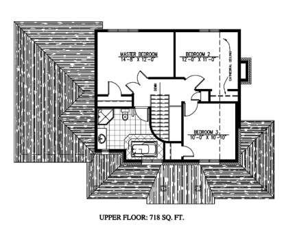 Floorplan 2 for House Plan #1785-00088
