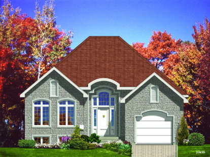 2 Bed, 1 Bath, 1184 Square Foot House Plan - #1785-00090