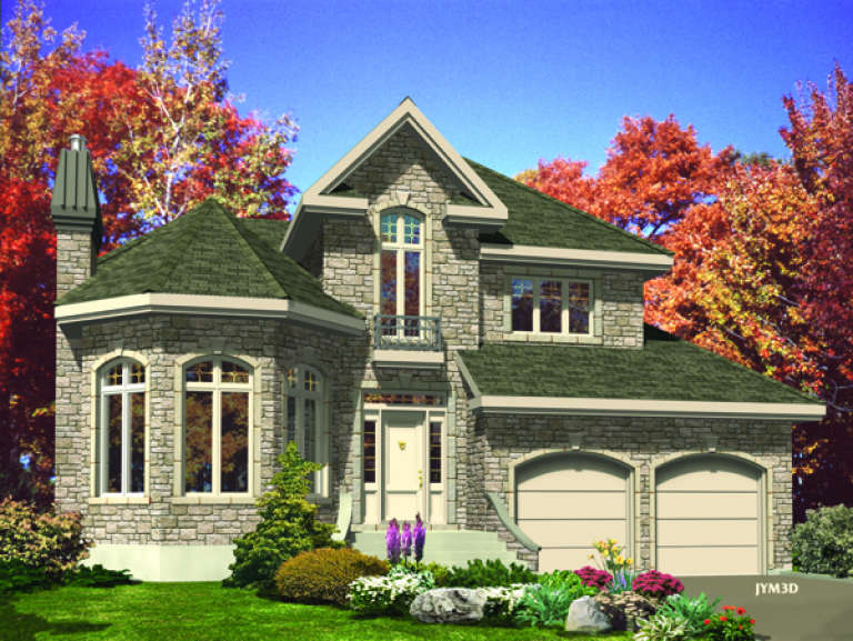 House Plan House Plan #9564 Front Elevation