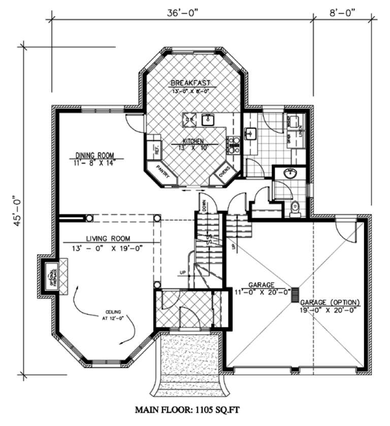 House Plan House Plan #9564 Drawing 1